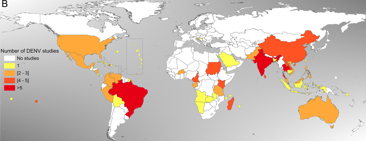 Les études De Séroprévalence Des Arbovirus Dans Le Monde