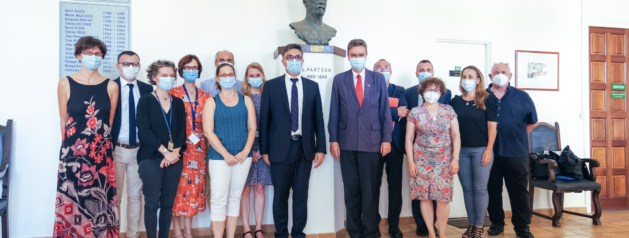 L’Institut Pasteur de la Guyane reçoit la visite de l’ambassadeur de Hongrie en France