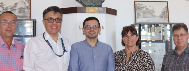Visite des diplomates de l’Ambassade de Hongrie et des professeurs principaux de l’Université de Szeged